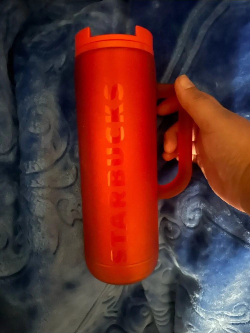 Starbucks bold red